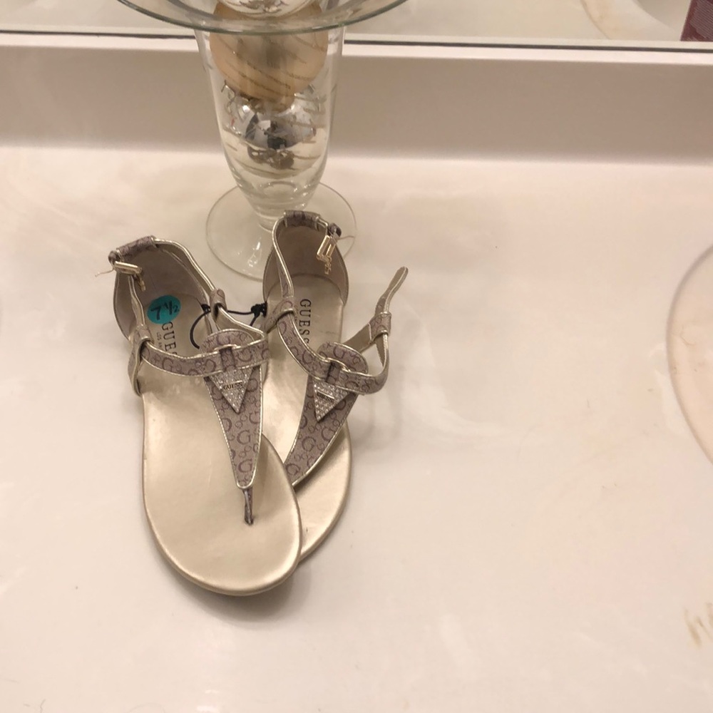 Guess Sandals size 7.5 never been worn